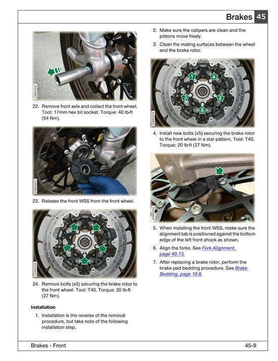 2025-2026 Zero SRS SR/S Service Manual