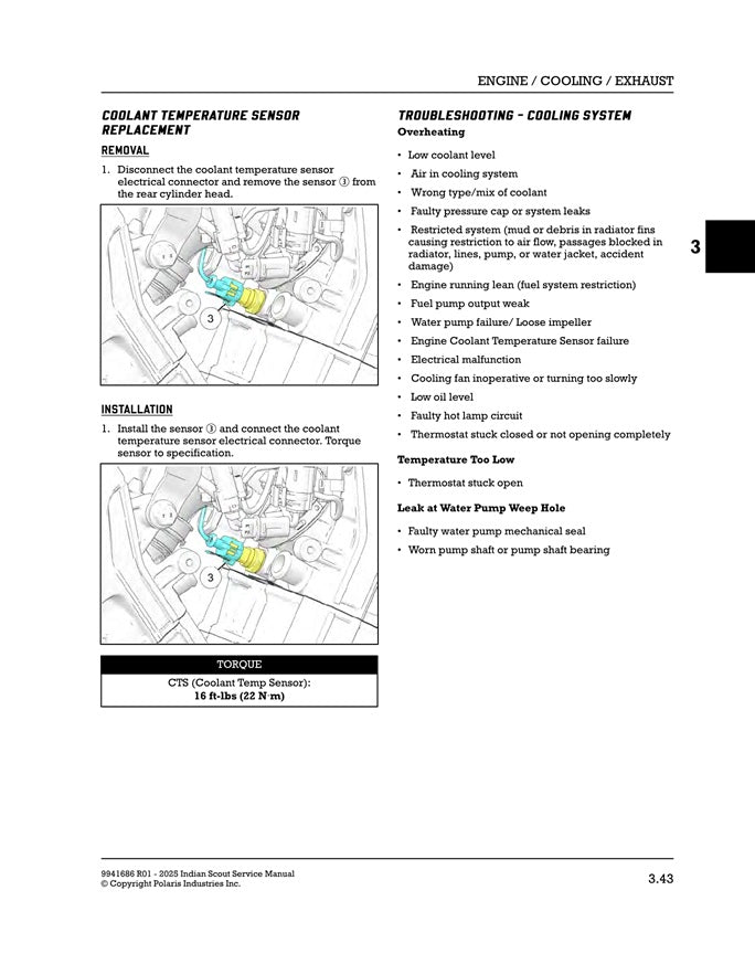 2025 Indian Super Scout 1250 Service Manual