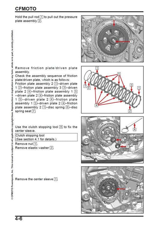 2026 Onwards CFMoto 675NK 675 NK Service Manual