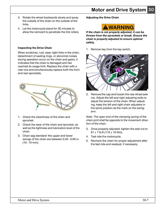 2026 Zero XB Service Manual