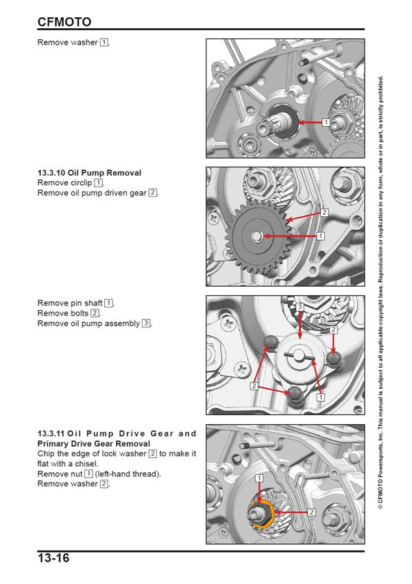 2026 Onwards CFMoto Papio SS 125 Service Manual