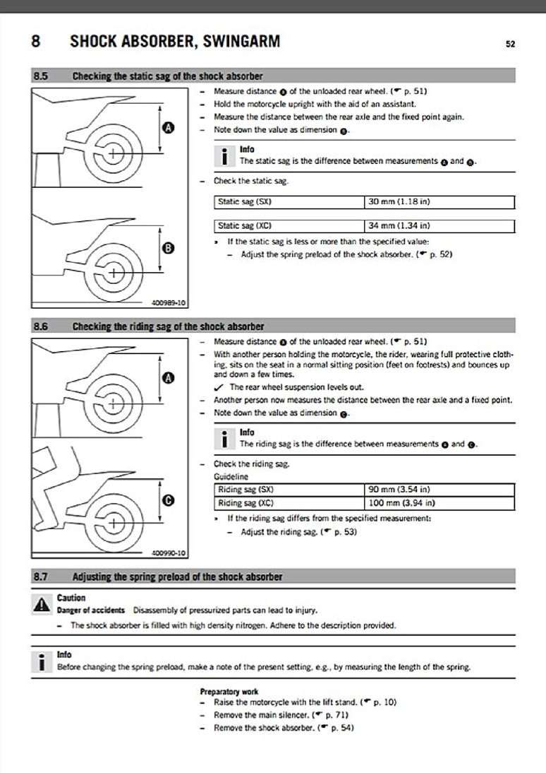2012 KTM 250SX 250 SX Service Manual