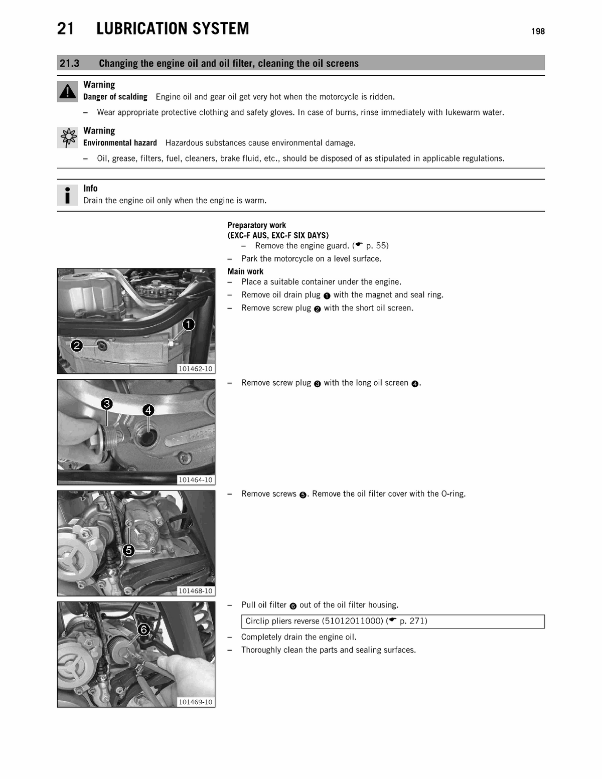 2013 KTM 250 XCFW XCF-W Service Manual