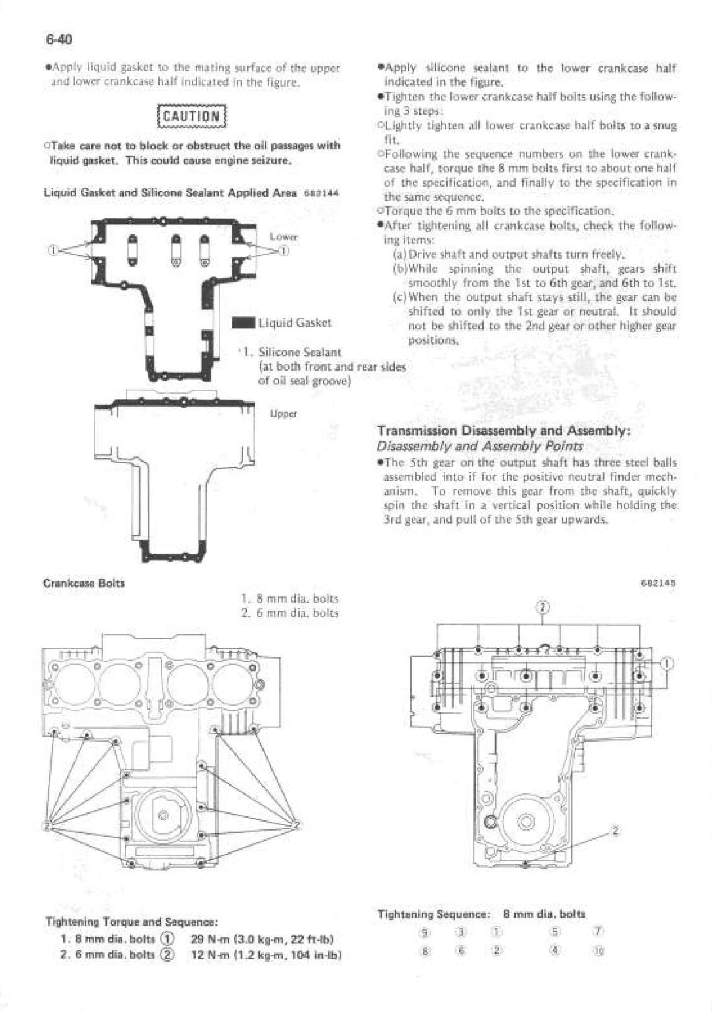 1983on Kawasaki KZ550 Z550 Spectre Limited Ltd F1 F2 Service Manual
