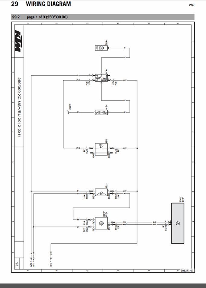 2013 KTM 300XC 300 XC Service Manual