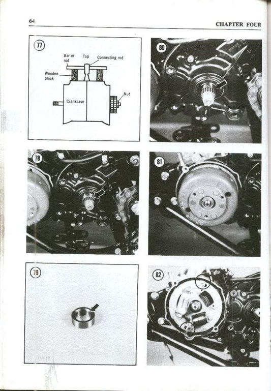 1977-1982 Suzuki PE250 PE 250 Service Workshop Repair Manual