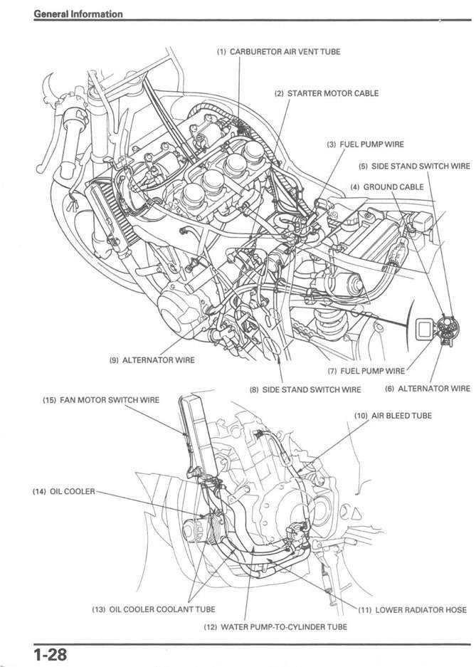 1994 Honda CBR900 CBR900RR Fireblade SC28 Service Manual – retro