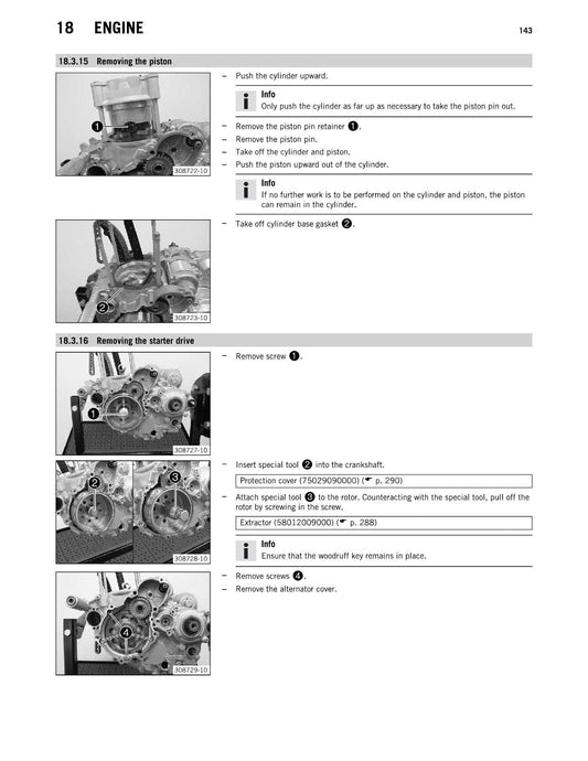2014 KTM 250 EXCF EXC-F Service Manual
