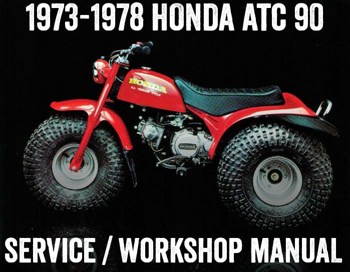 1973-1978 Honda ATC90 Manual de triciclo