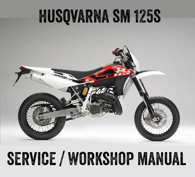 1998-2006 Husqvarna SM125S SMS 125 Service Manual