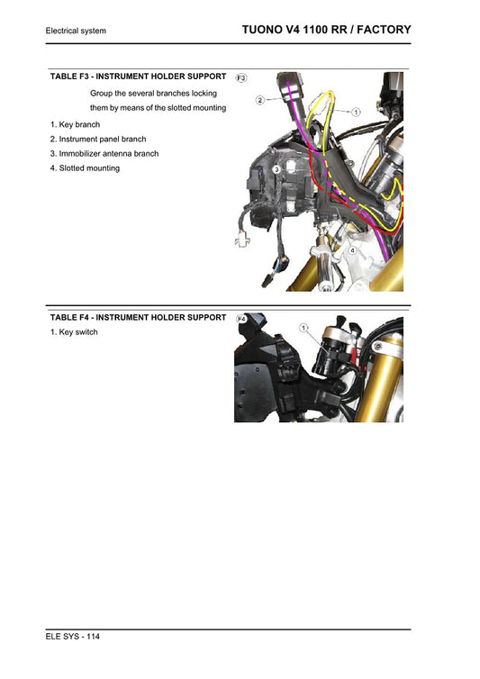 2015-2017 Aprilia Tuono RR V4 1100 Twin Service Manual