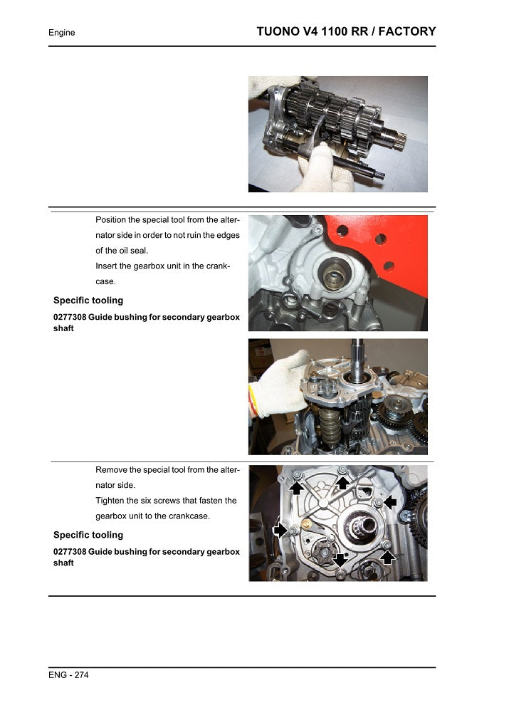 2015-2017 Aprilia Tuono RR V4 1100 Twin Service Manual