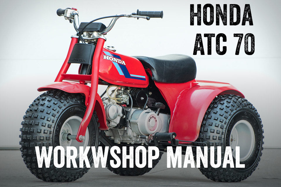 1985 Honda ATC70 Manual de triciclo