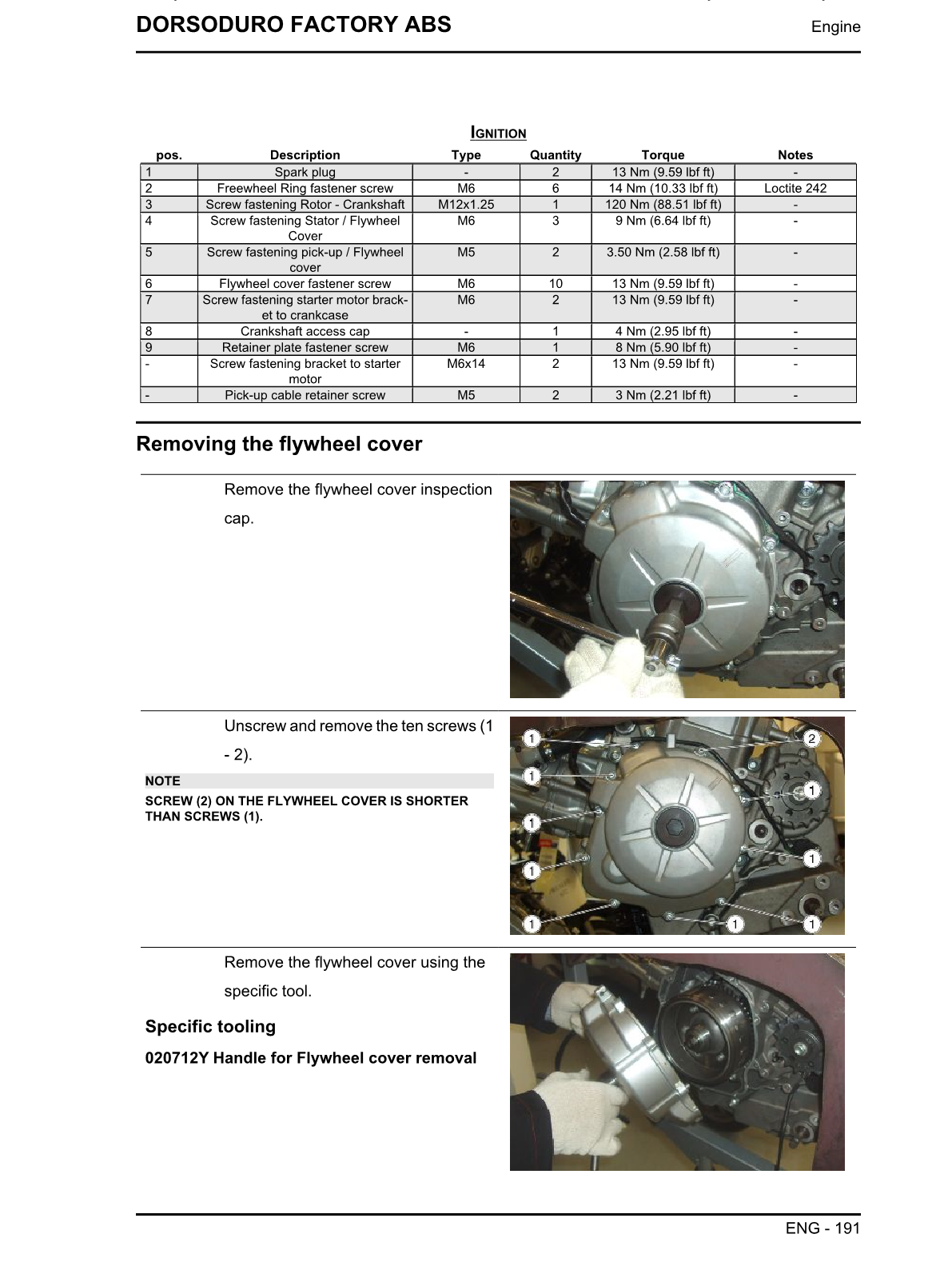 2008-2015 Aprilia Dorsoduro 750 Service Manual