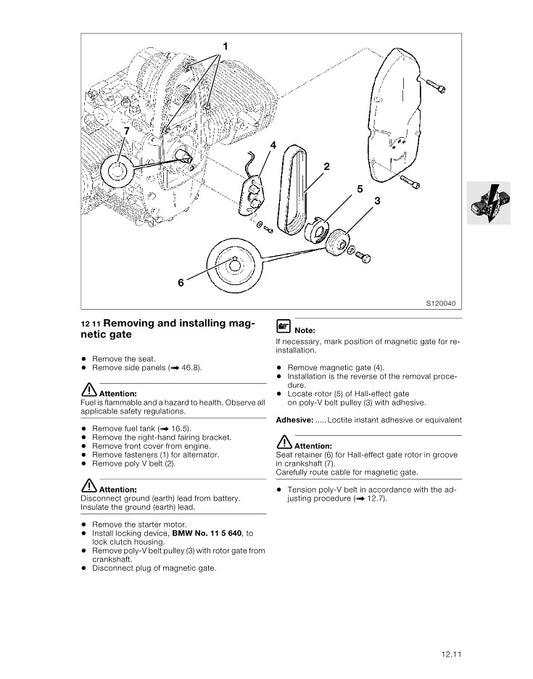 Manual de servicio BMW R1150 RT 2000-2005