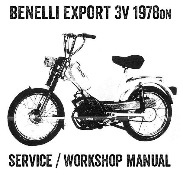 1978on Benelli Export 3v 50cc Service Manual