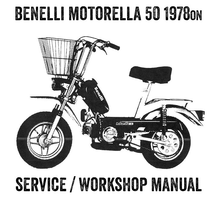 1978on Benelli Motorella 50 50cc Service Manual