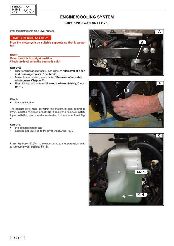 2019 onwards Benelli 502C Service Manual