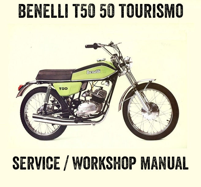 1976on Benelli T50 Turismo 50cc Service Manual