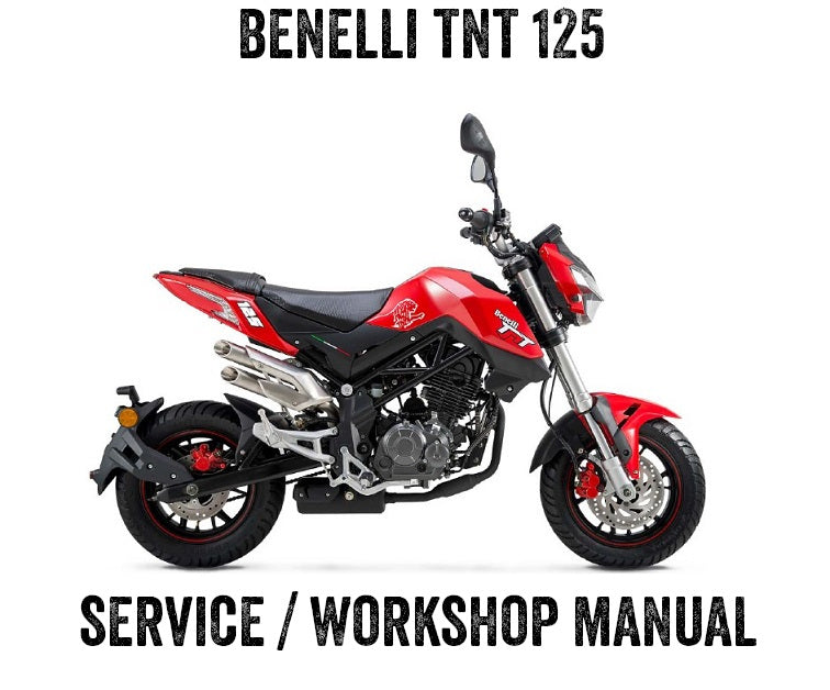 2017 en adelante Benelli TNT 125 Manual de servicio