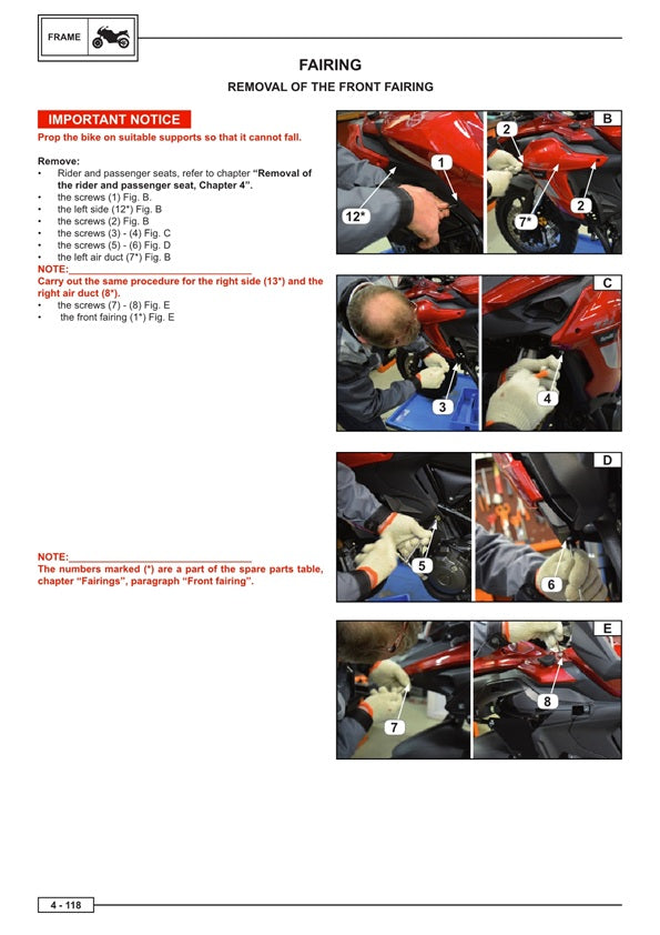 2017 onwards Benelli TRK 502 Service Manual