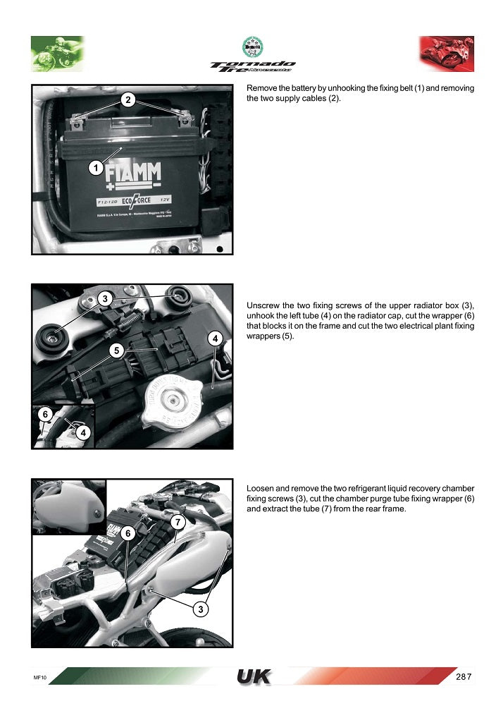 2003-2015 Benelli Tornado TRE 900 Service Manual