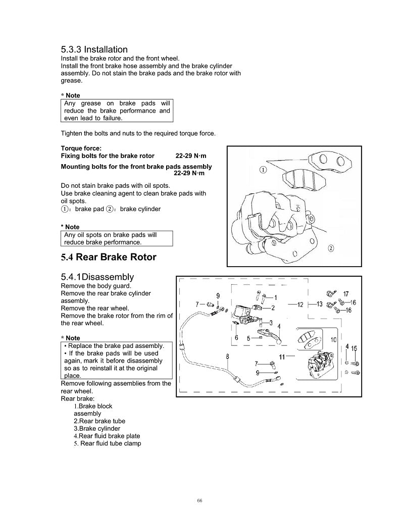 2017-2023 Benelli Zafferano 250 Service Manual