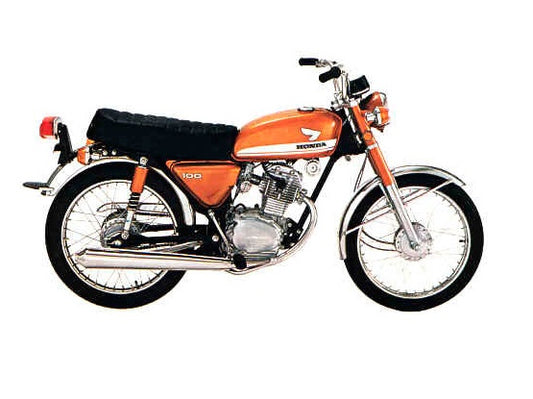 1970-1976 Honda CB100 Super Sport Repair Service Workshop Manual