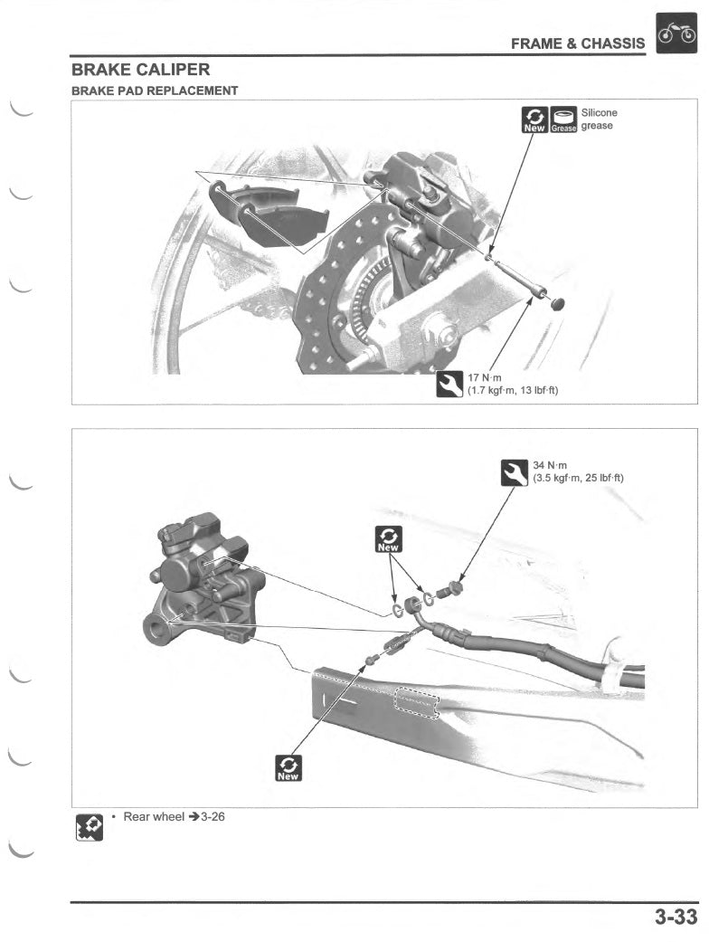 2023-2025 Honda CB300R CB300 R Service Manual