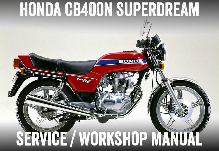 1977-1986 Honda CB400n Supersueño Manual