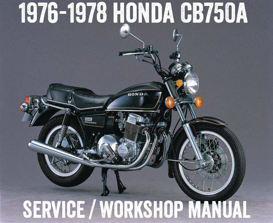 1976-1978 Honda CB750A Four Hondamatic Manual