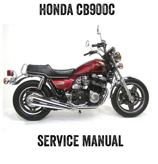 1979-1982 Honda CB900C Manual cuatro personalizado