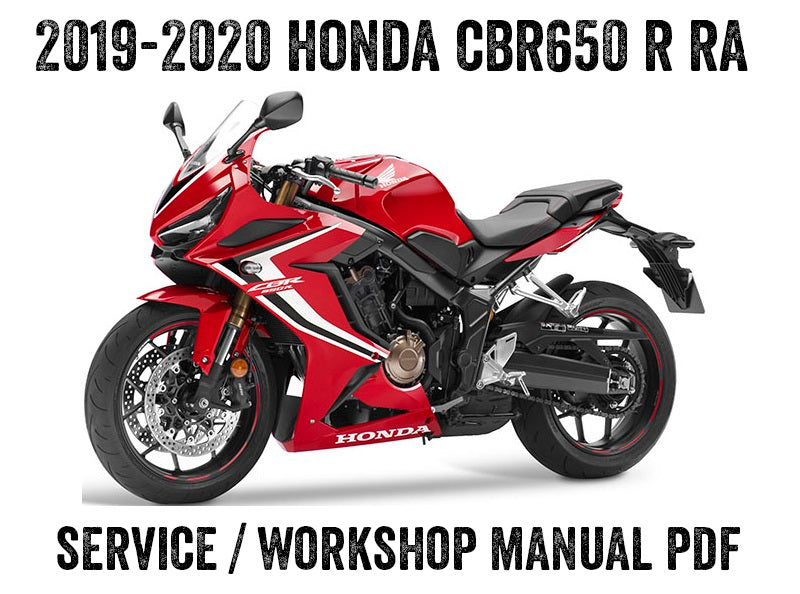 2019-2020 Honda CBR650R RA ABS-Handbuch