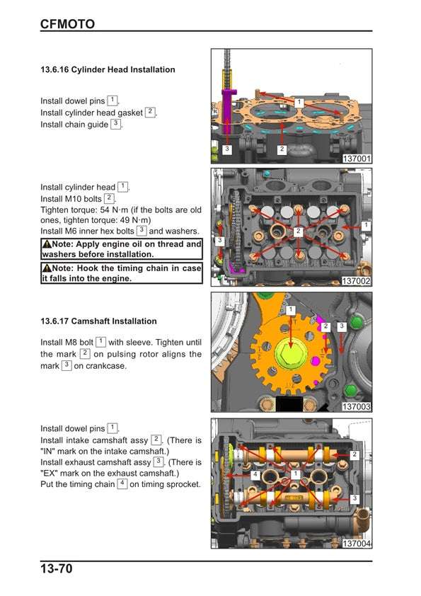 2019-2021 CFMoto 650GT 650 GT Service Manual