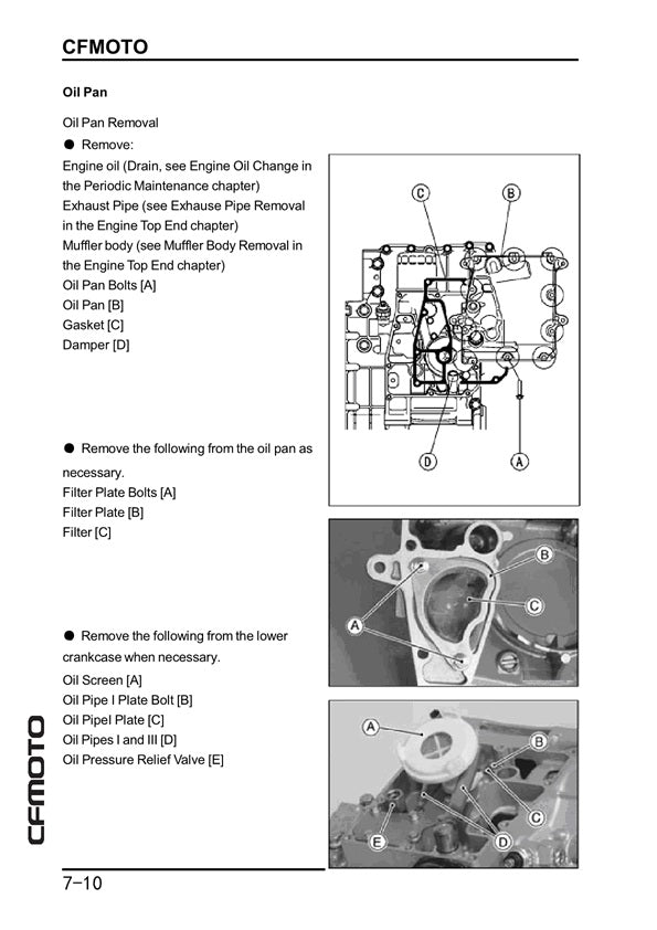 2019 Onwards CFMOTO CF650 650MT Service Manual
