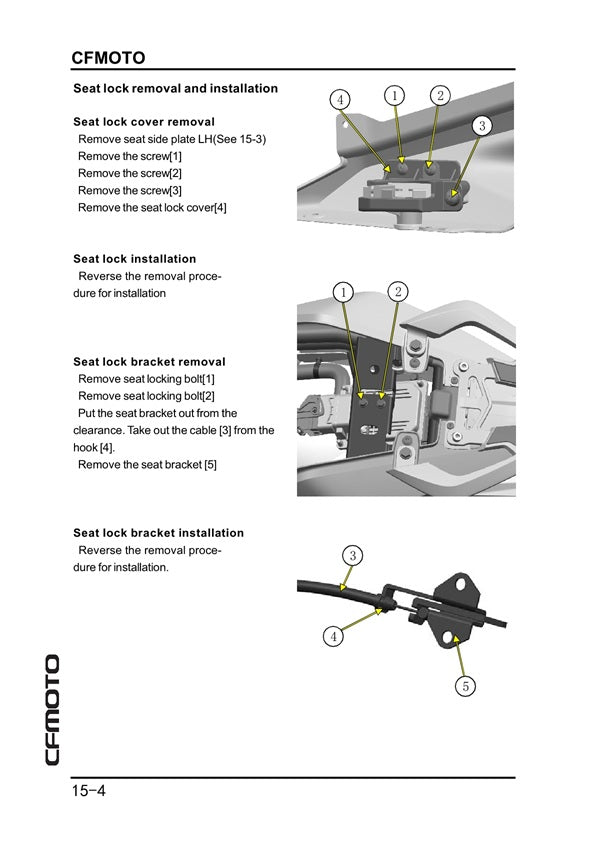 2019 Onwards CFMOTO CF650 650MT Service Manual