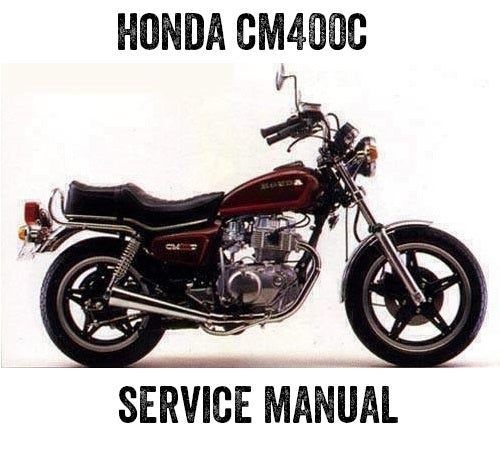 1981 Honda CM400C Manual doble personalizado