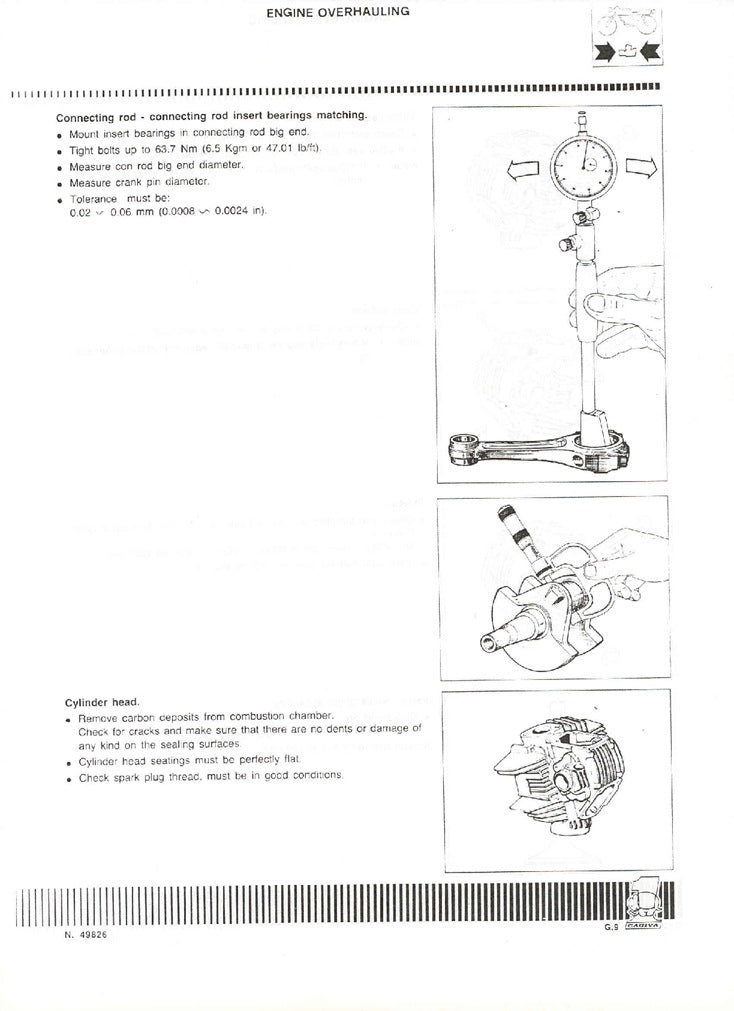 1993-1999 Cagiva Elefant 750 (E750) Manual de servicio