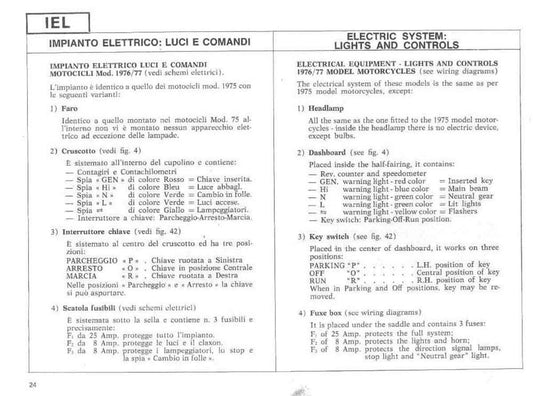 1977-1982 Ducati 900 SD Darmah Service Manual