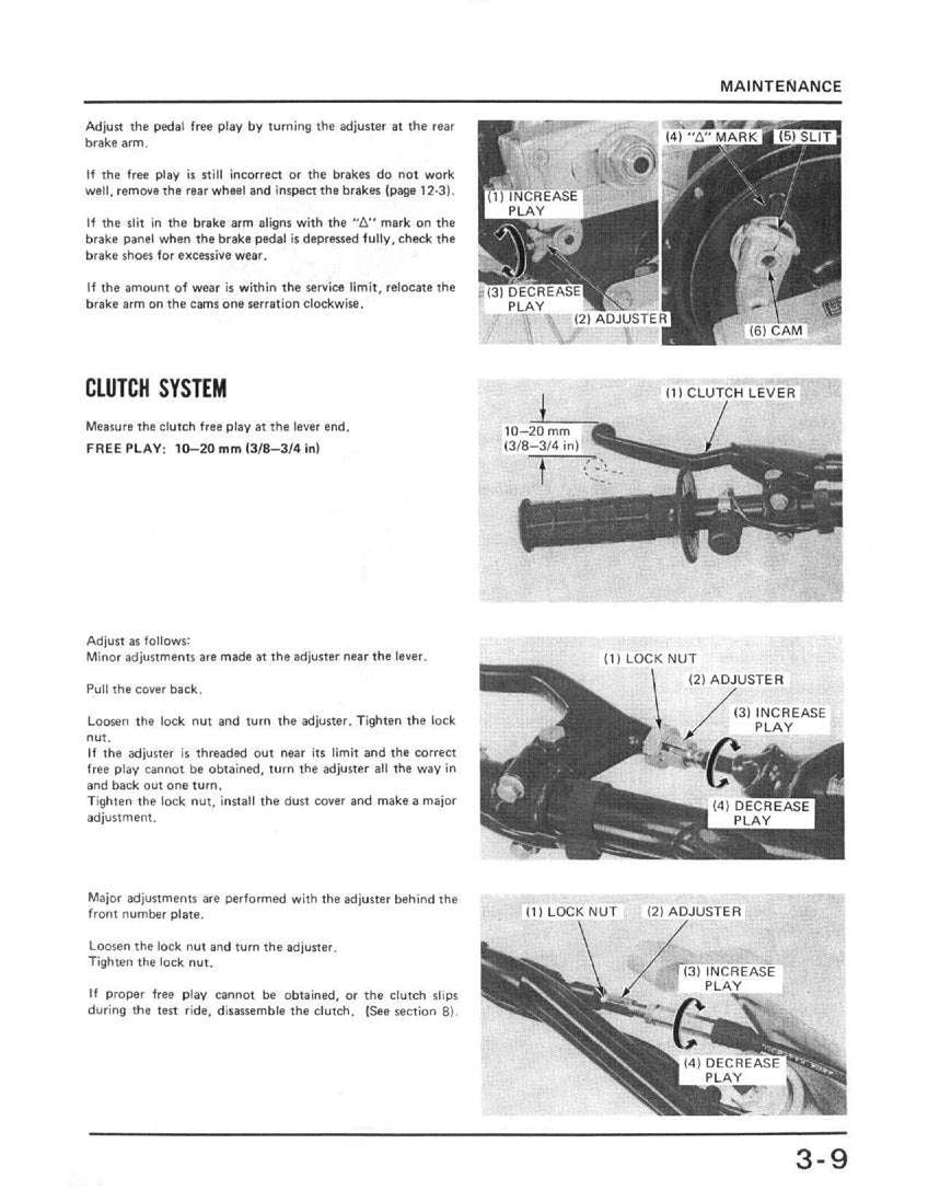 1985 Honda CR250 CR250R Motocross Service Manual