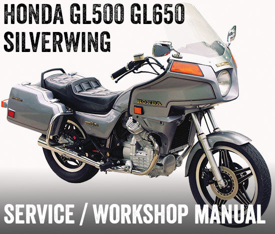 1981-1983 Honda GL500 Silverwing Interstate Manual