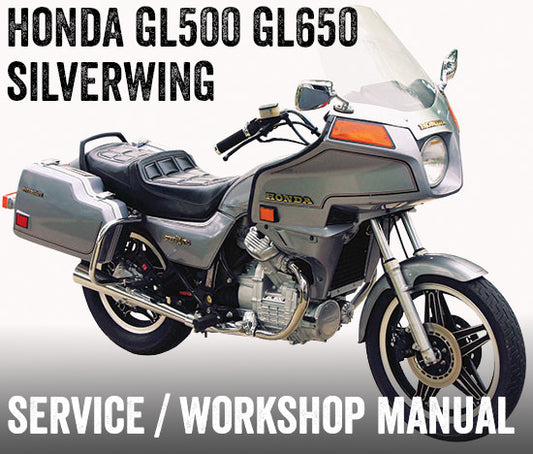 1981-1983 Honda GL500 Silverwing Manual interestatal