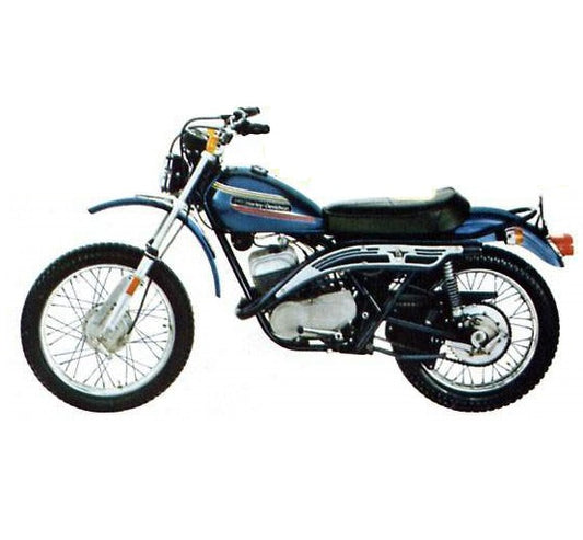 1974-1978 Harley-Davidson SX 175 Manual de servicio