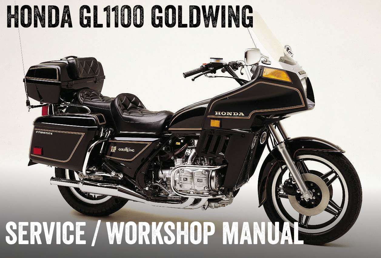 1979-1983 Honda GL1100 Goldwing Manual – retro-motorcycle-manuals
