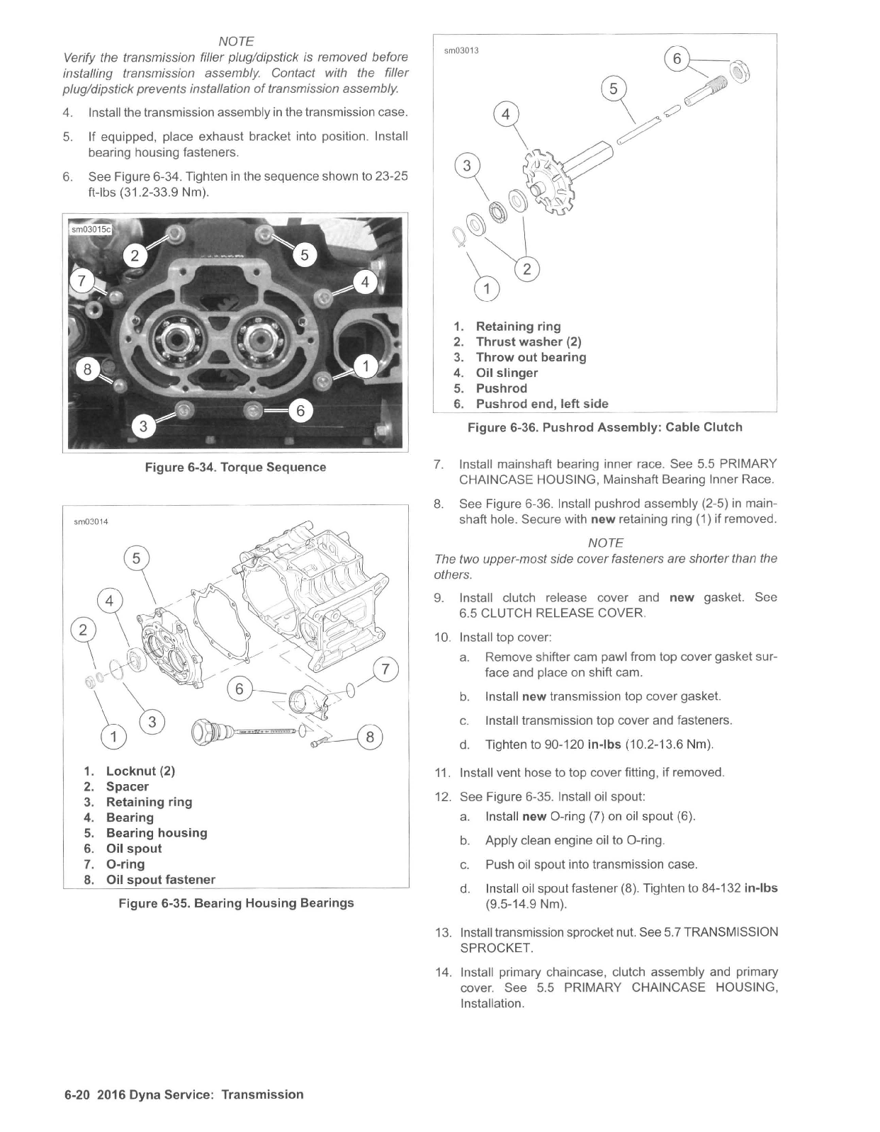 Manual de servicio Harley Davidson FXDBP Dyna Street Bob 2016-2018