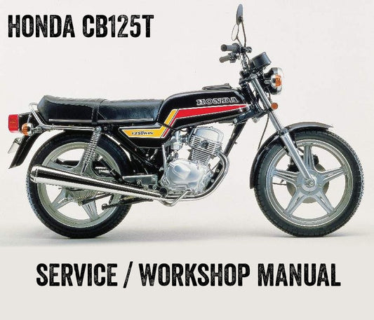 1978-1991 Honda CB125T SuperDream Twin Handbuch