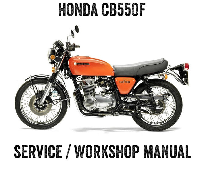 1974-1978 Honda CB550F Supersport cuatro manuales