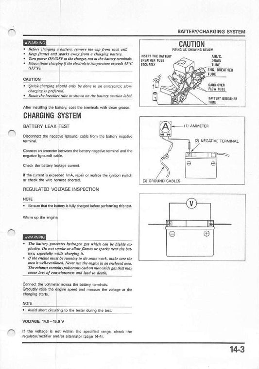 1988-1993 Honda CD250U CD250 CD 250 Service Manual