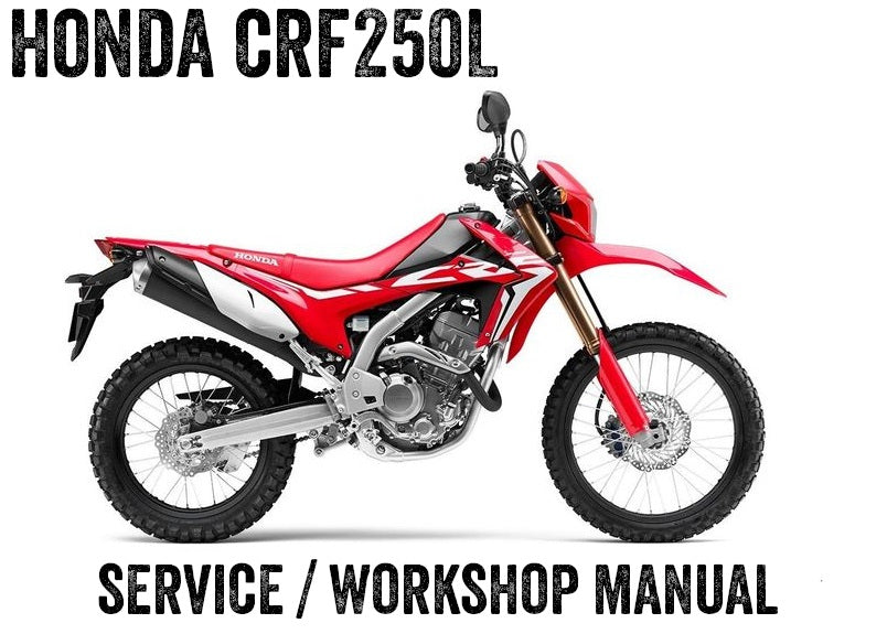 2012-2020 Honda CRF 250L CRF250L Servicehandbuch