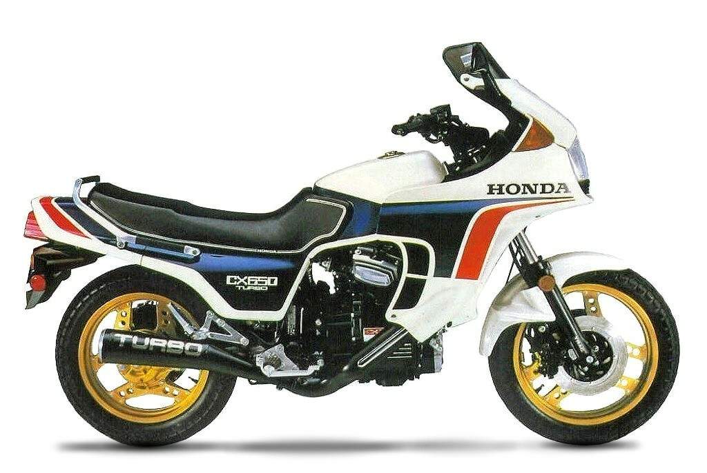 1983 Honda CX650 CX650T Turbo Manual